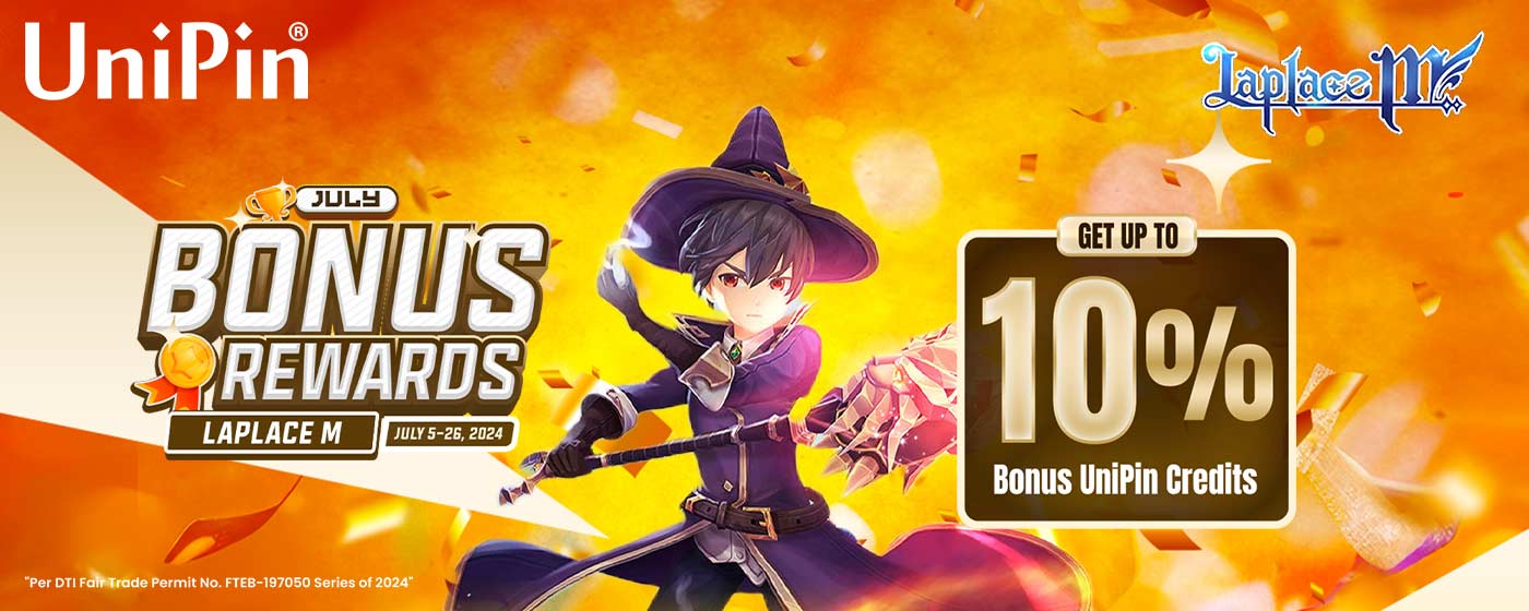 July Bonus Rewards: Laplace M (PH)